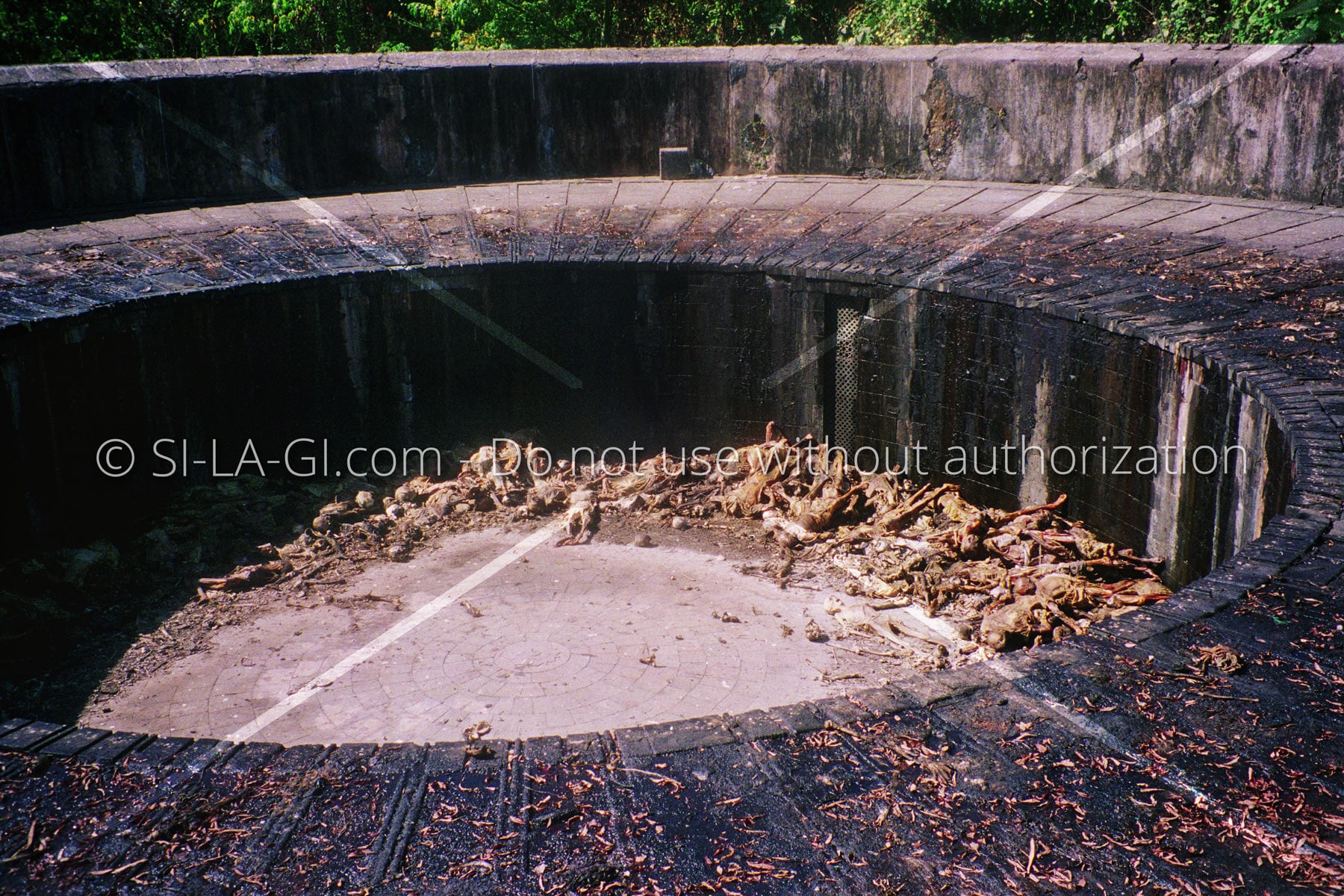 Tower of silence / A Csend Tornya - C-print - 1999