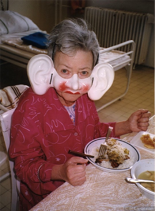 Happiness and suffering are similar, both transitory I / Boldogság és szenvedés hasonló mindkettö mulandó I - 100 x 70cm - 1997 - read the related text in the Projects and Thoughts section of the website