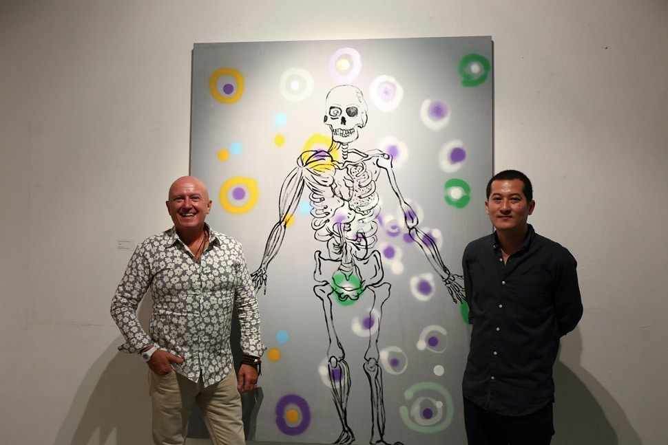 "KOANS" exhibition at Tang Contemporary Art Gallery, with Tawan Wattuya (March 2014)