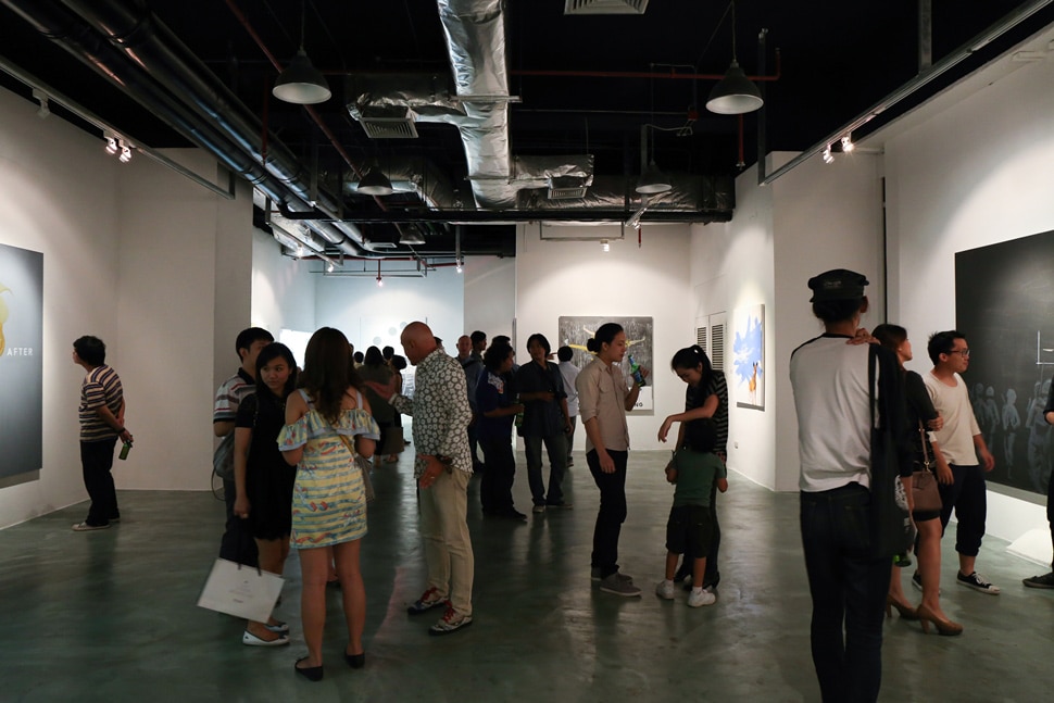 "KOANS" exhibition at Tang Contemporary Art Gallery, with Tawan Wattuya (March 2014)