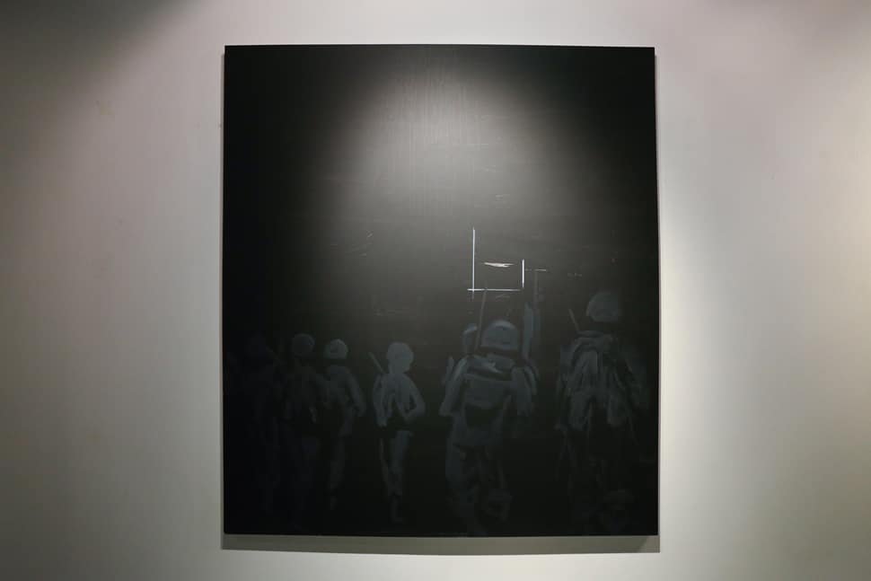 "KOANS" exhibition at Tang Contemporary Art Gallery, with Tawan Wattuya (March 2014)